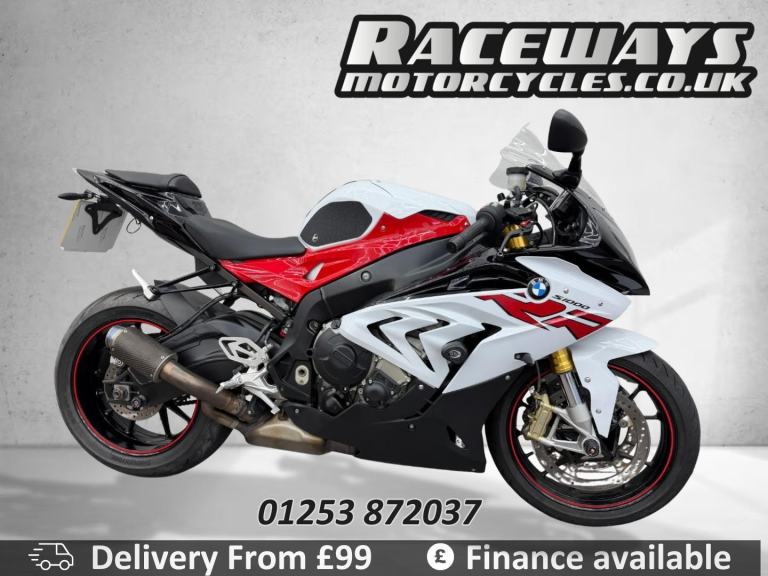 BMW S1000RR 2017 17 REG 15,724 MILES WHITE USED MOTORCYCLE 999CC
