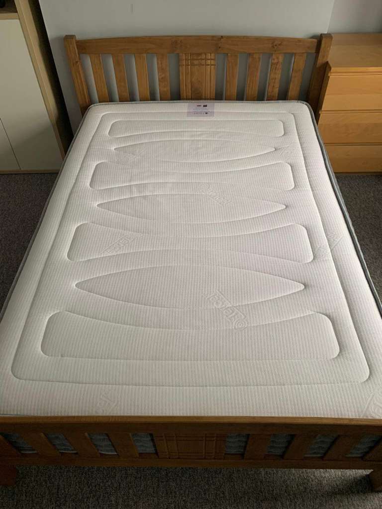 Latex sense - Sensation Hybrid mattress and double bed frame
