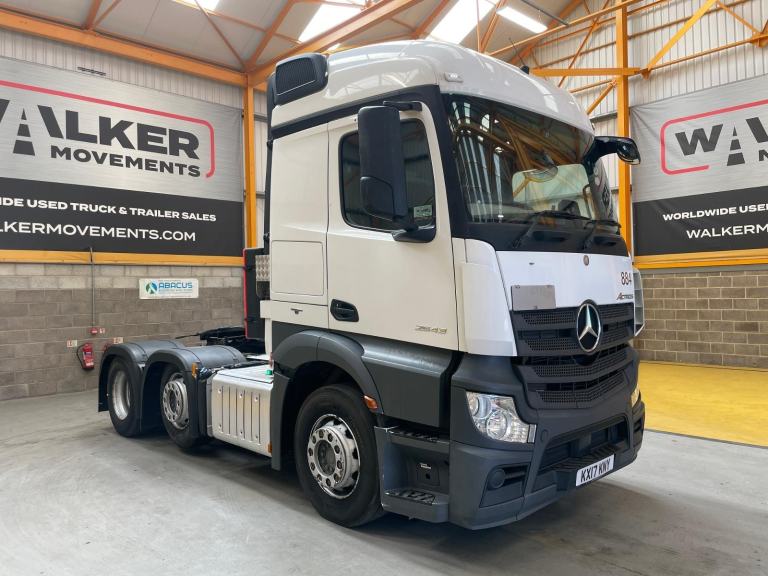 MERCEDES ACTROS 2543 STREAMSPACE PET REGS/DRIVER TRAINING–KX17 KNY