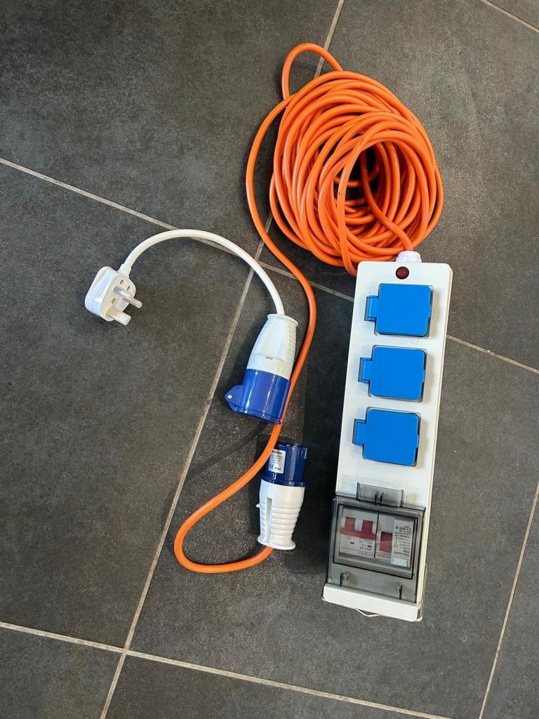 Eurohike mobile mains hook up