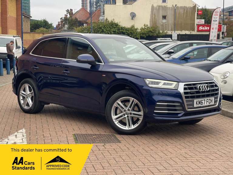 2017 Audi Q5 2.0 TFSI S line SUV 5dr Petrol S Tronic quattro Euro 6 (s/s) (252 ps) ESTATE Petrol ...