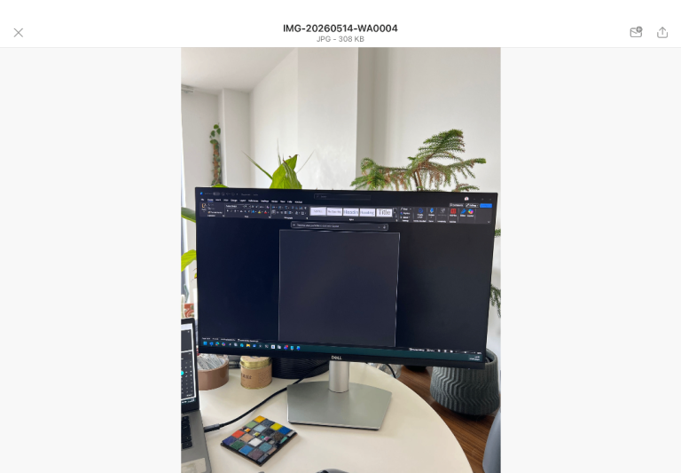 Dell 27” USB-C computer monitor