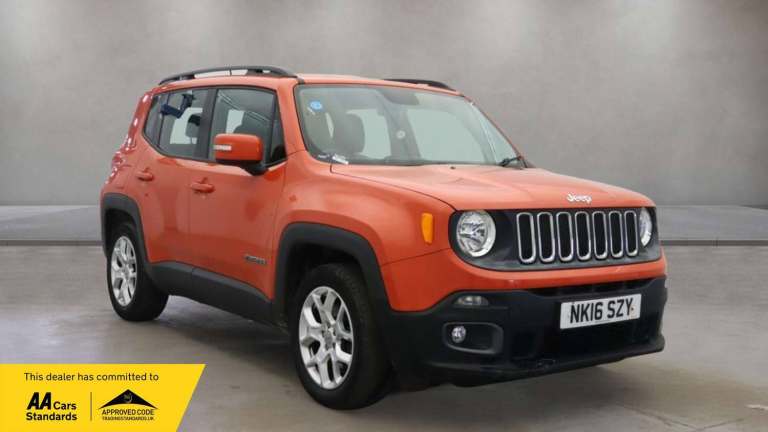 2016 Jeep Renegade 1.6 E-TorQ Longitude SUV 5dr Petrol Manual Euro 6 (s/s) (110 ps) SUV Petrol Ma...