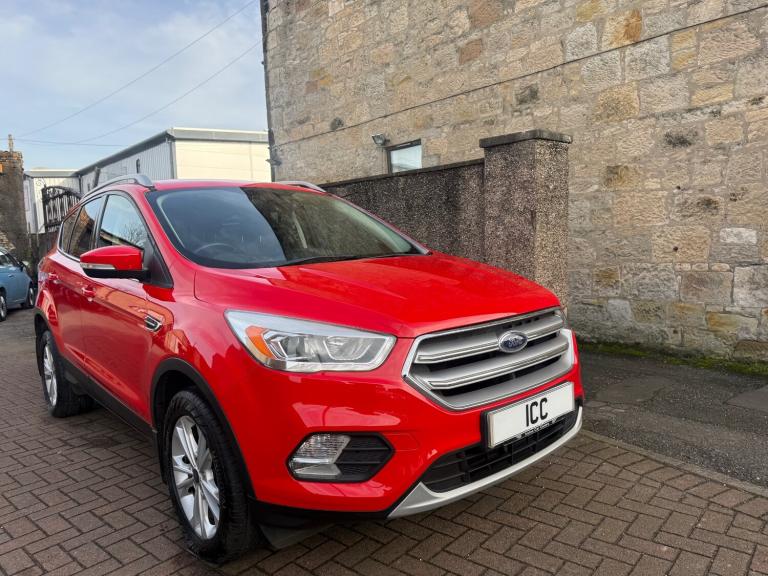 2017 FORD KUGA TITANIUM 1.5 TDCI TURBO DIESEL RED SATNAV LEATHER B/TOOTH CRUISE