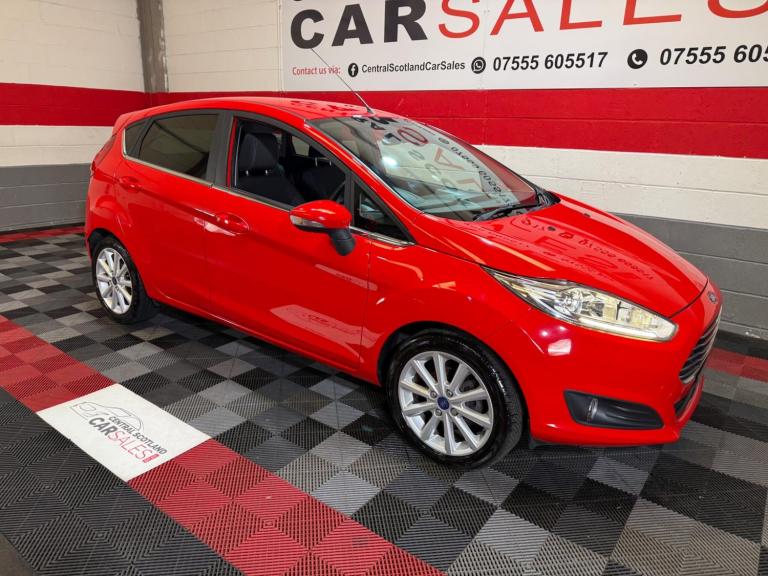 2017 Ford Fiesta 1.0T EcoBoost Titanium Euro 6 (s/s) 5dr HATCHBACK Petrol Manual