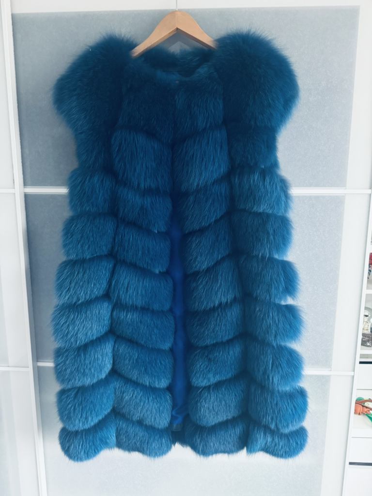 Real fur gilet