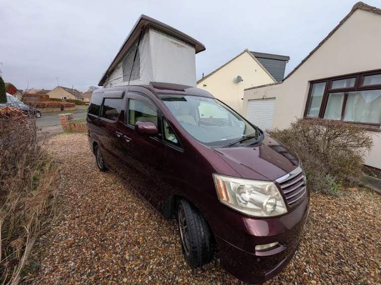 Toyota Alphard campervan Wellhouse conversion