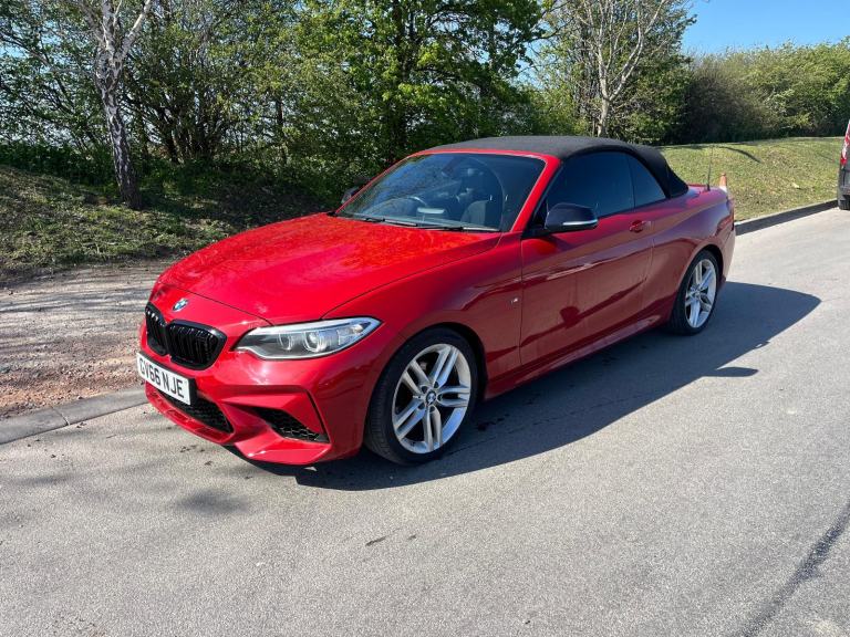BMW 218D M SPORT AUTO CONVERTIBLE FOR SALE 