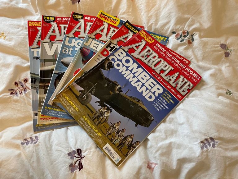 Aeroplane Magazines (2024/25) - Aviation History Collection, Good Condition