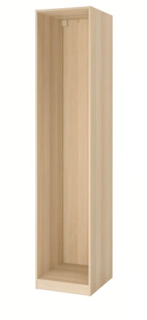 Wardrobe Frame PAX System – Light Wood Colour