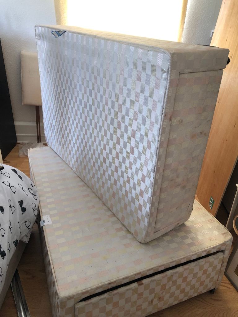 King size bed + headboard FREE