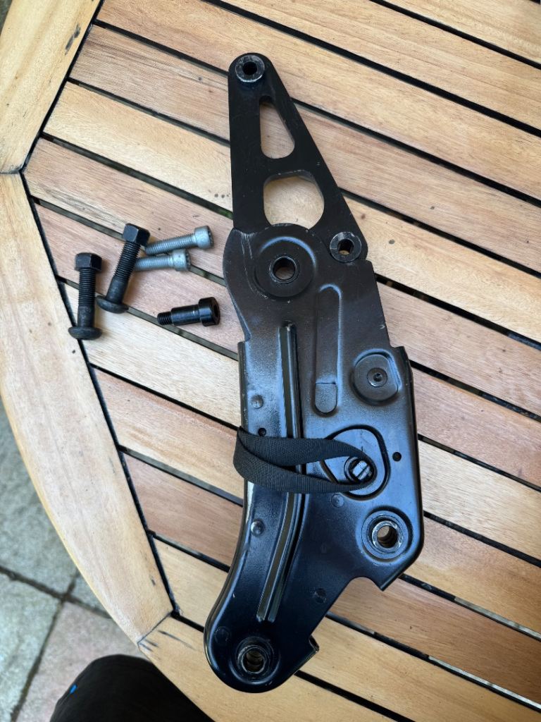 Vw transporter t5 t6 folding bracket for bench seat 