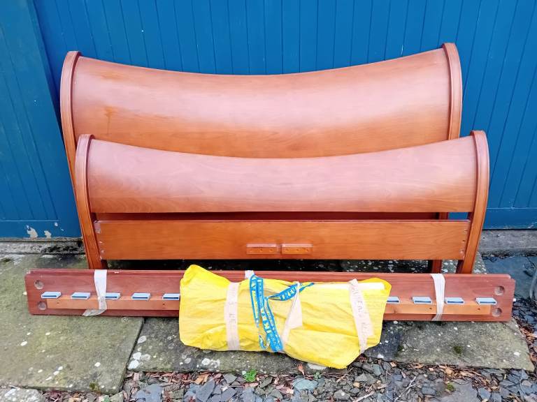 image for Sleigh Bed Frame (UK King Size)