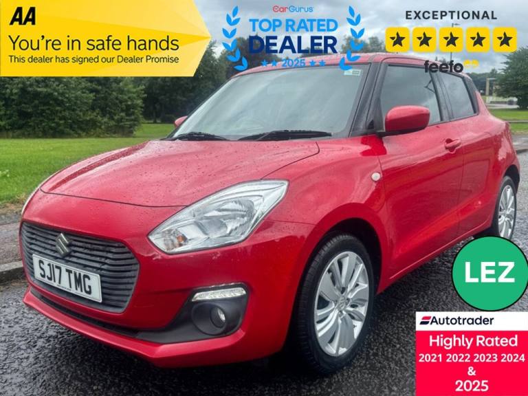 2017 Suzuki Swift 1.0 Boosterjet SZ-T Hatchback 5dr Petrol Manual Euro 6 (111 ps) Hatchback Petro...