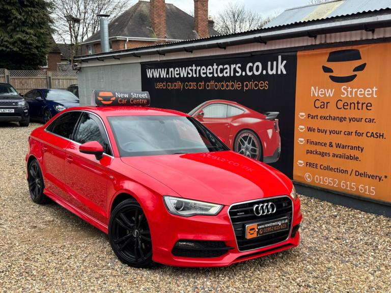 2015 Audi A3 2.0 TDI S line S Tronic quattro Euro 6 (s/s) 4dr SALOON Diesel Automatic