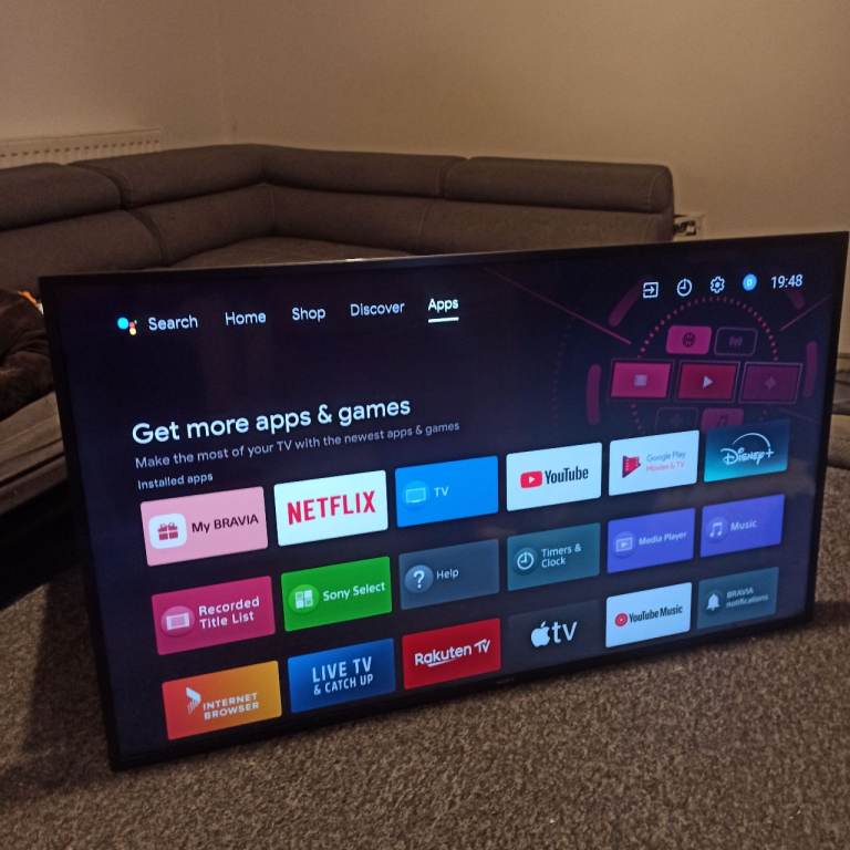 55"4K Sony Bravia Smart TV - Excellent Condition!  