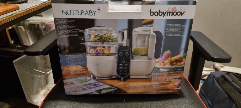 Babymoov Nutribaby Food Maker - Steamer & Blender