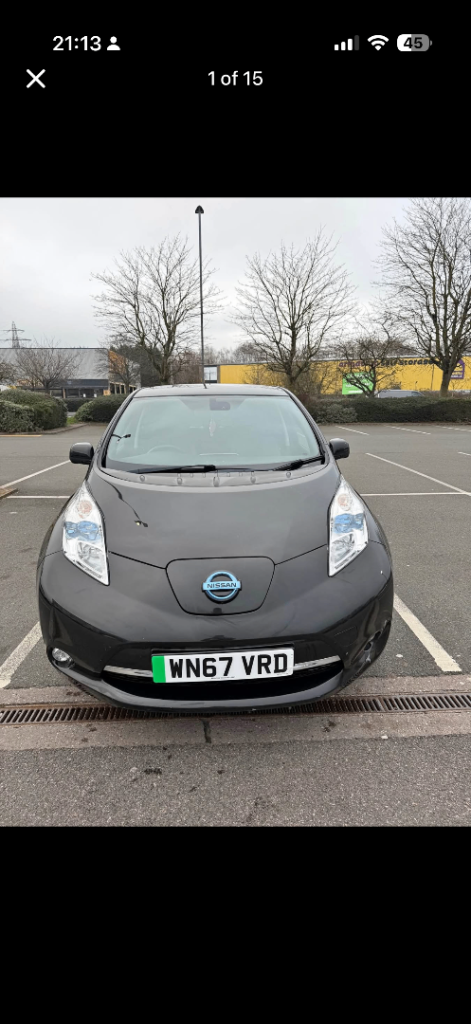 Nissan, LEAF, Hatchback, 2017, Other, 1 (cc), 5 doors