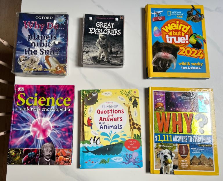 Children's Educational Book Bundle - Science, Animals, Space