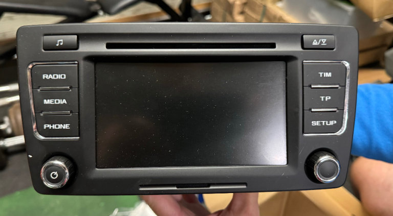 image for Skoda Yeti radio 2014