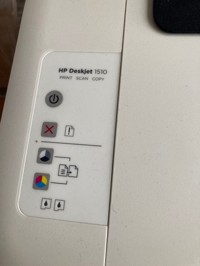HP DeskJet 1510 Printer & Scanner – Almost New Condition