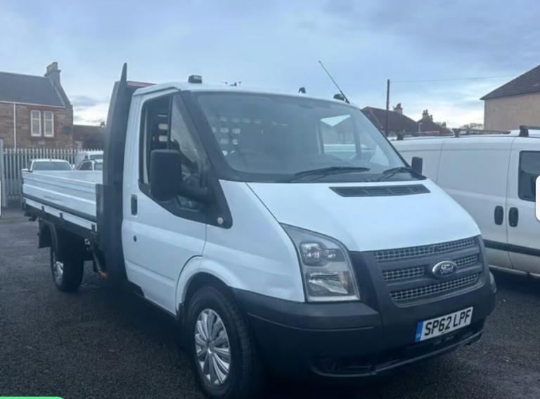 2012 Ford Transit DROPSIDE TRUCK  11FT BODY  L2H1 2.2 TDCi 4WD 4X4 CHASSIS CAB Diesel Manual