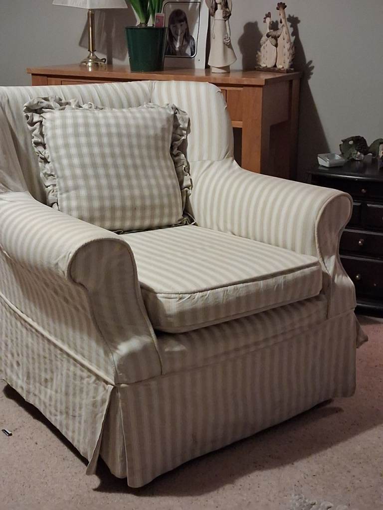 Small wing armchair