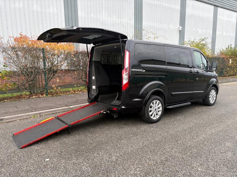 2020 70 FORD TOURNEO CUSTOM 2.0 Transit Titanium Auto 5 SEAT WAV RAMP WHEELCHAIR