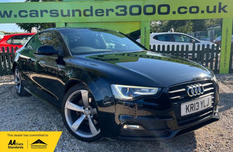 2013 Audi A5 2.0T FSI 225 Quattro Black Edition 2dr S Tronic COUPE PETROL Automatic