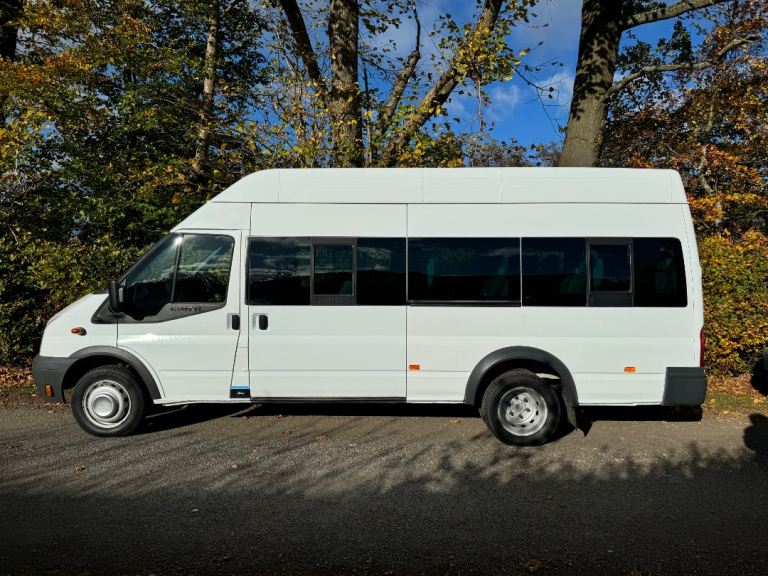 Choice of 2 Ford transit 17 seat minibus ex council standard and extra high roof read add !