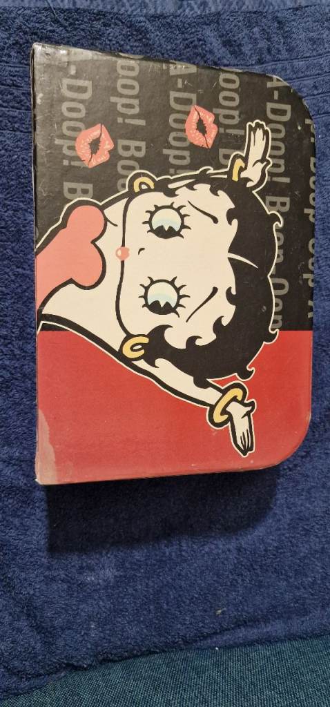 Betty Boop - Boop-Oop-A-Doop - Cardboard  Beauty Case/storage Case - Vintage