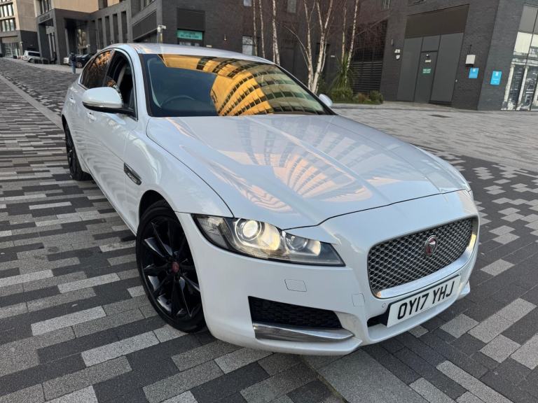 2017 JAGUAR XF PORTFOLIO AWD 2.0 DIESEL AUTOMATIC 4dr SALOON WHITE