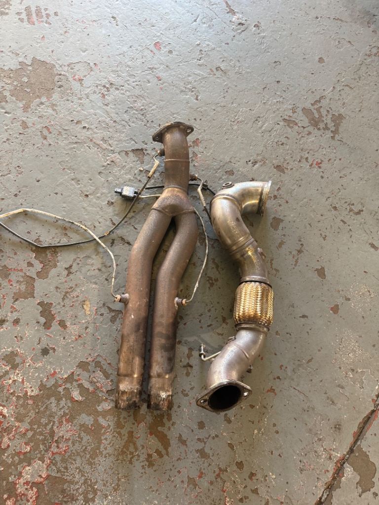 Audi rs3 downpipe OPF delete for 8v/8y