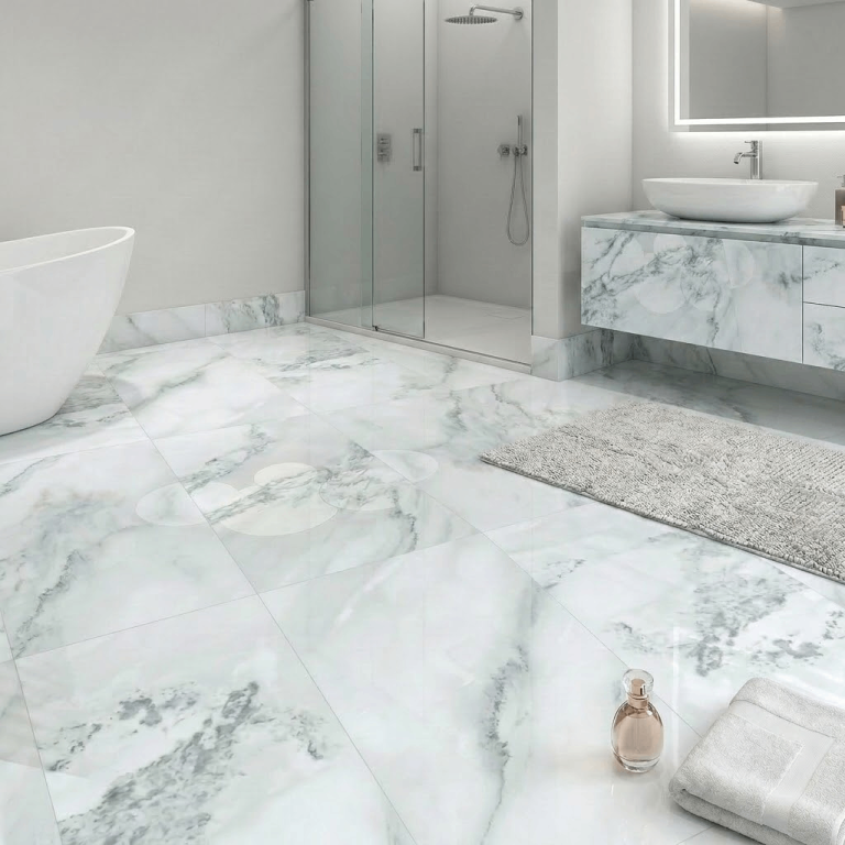 ✨ LADY ONYX GREEN GLOSSY WALL TILES – 600x1200MM ✨