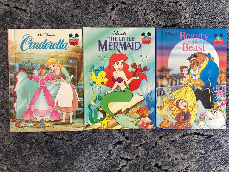 Disney Princesses x 3 Books/book – post or collect