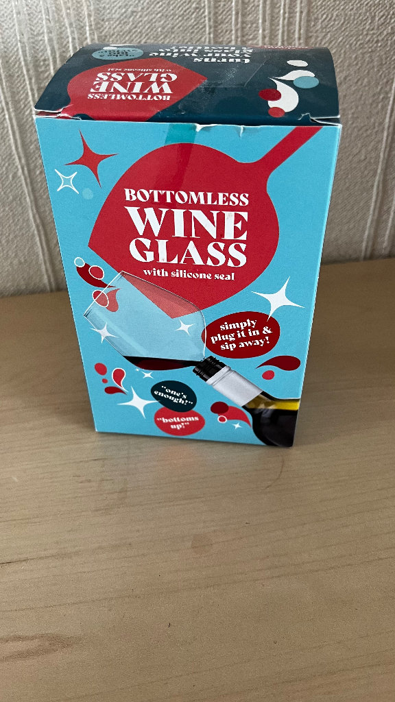 Bottomless wine glass 