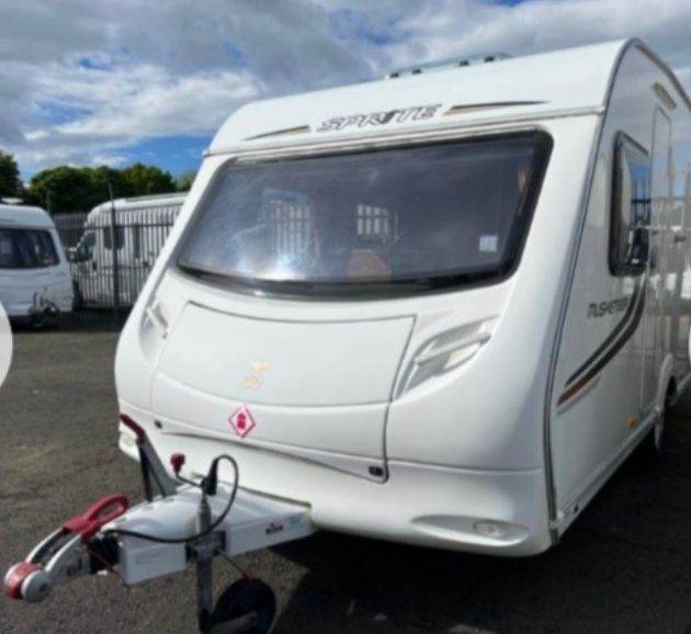 Sprite muskateer 2011 5 berth caravan