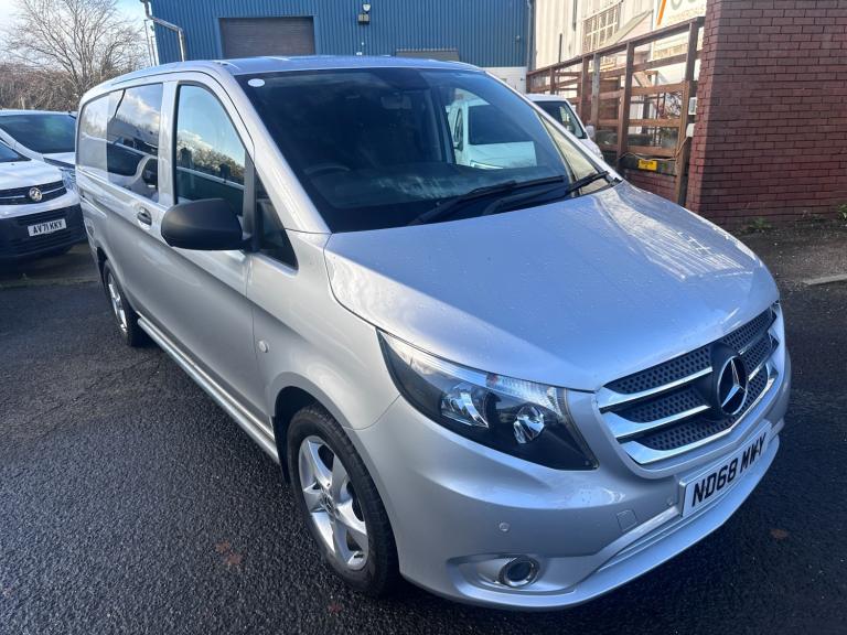 2018 68 Mercedes-Benz Vito 2.1 119 CDI BlueTEC Sport Crew Van G-Tronic+ RWD L2 