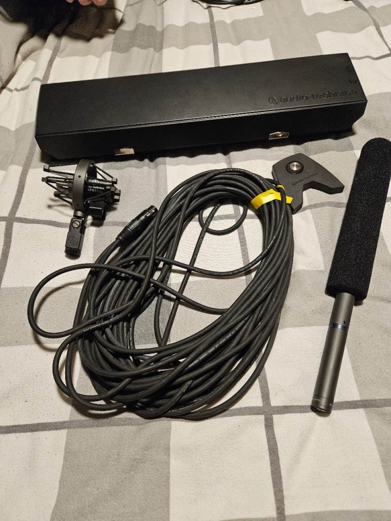 Audio technica xlr condensor microphone AT8035