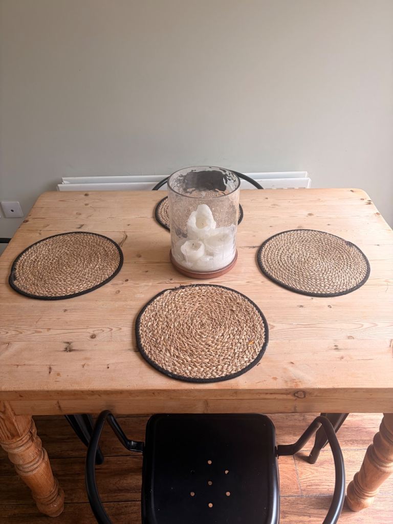 Farmhouse kitchen table & chairs