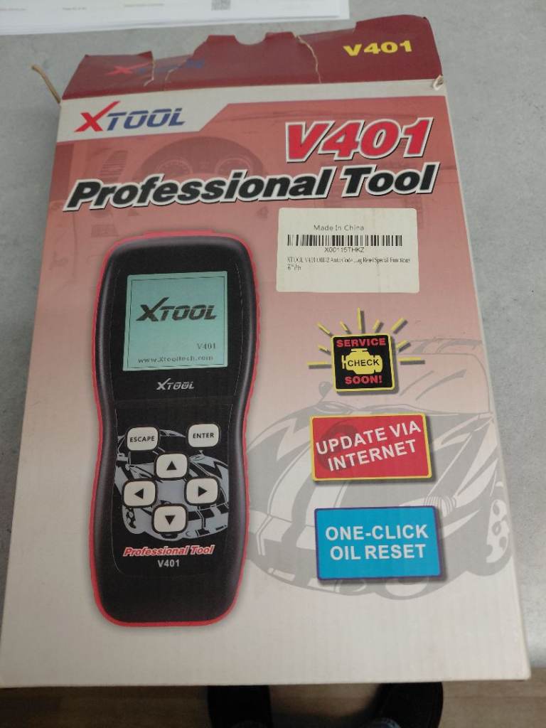 🚗 XTOOL V401 Professional OBD2 Car Diagnostic Scanner – £35