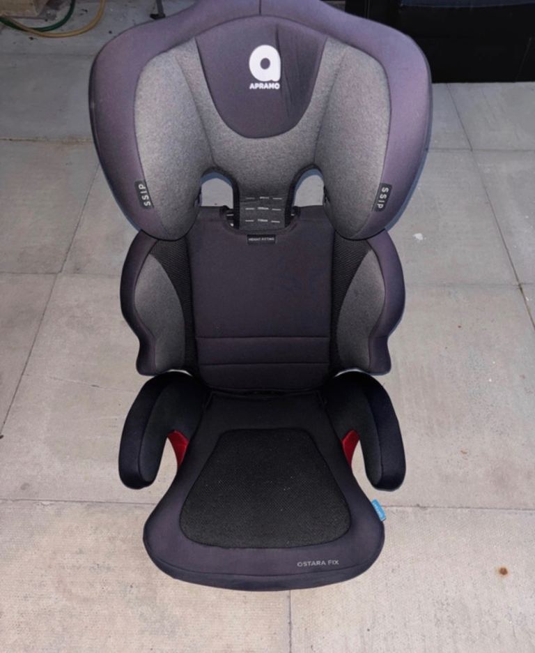 Apramo Ostara Fix Car Seat – Black, Good Condition