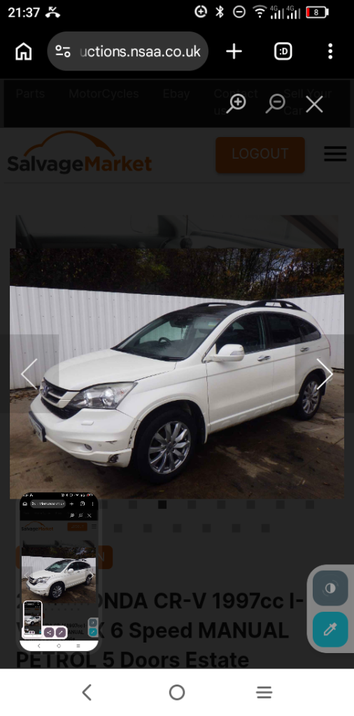 Honda, CR-V, Estate, 2010, Manual, 1997 (cc), 5 doors