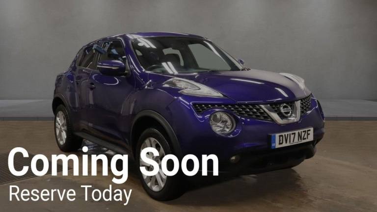2017 Nissan Juke 1.6 N-Connecta SUV 5dr Petrol XTRON Euro 6 (117 ps) HATCHBACK Petrol Automatic