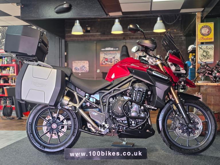 2015/65 TRIUMPH EXPLORER 1215cc 3 X LUGGAGE & EXTRA'S 