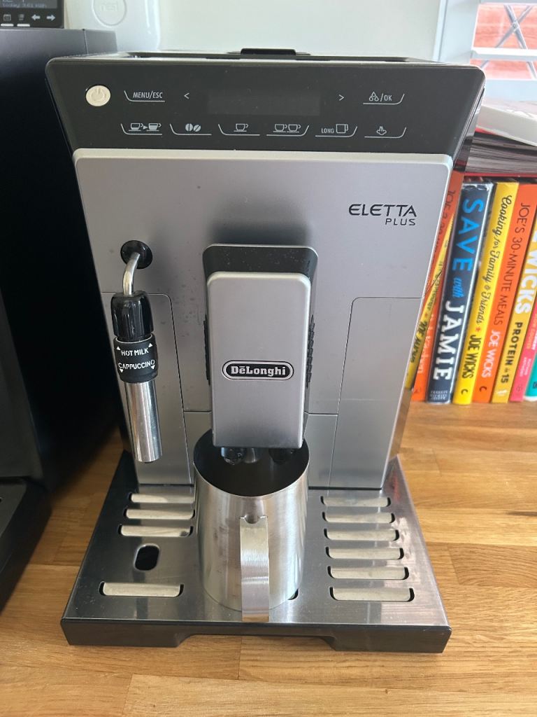 DeLonghi Eletta Plus Fully Automatic Bean to Cup Coffee Machine