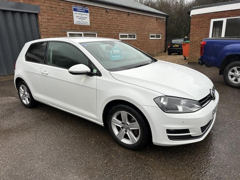 VOLKSWAGEN GOLF 1.6 TDI BlueMotion Tech Match White Manual Diesel 2015