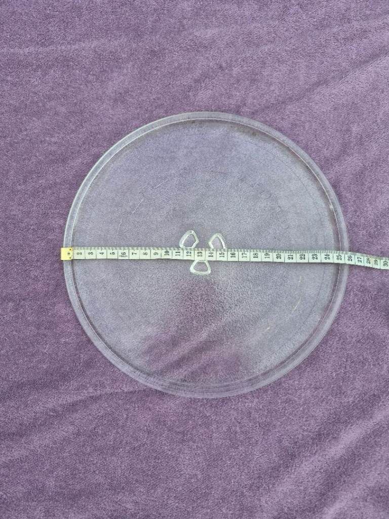 Microwave Glass Turntable Plate – 24.5cm Diameter