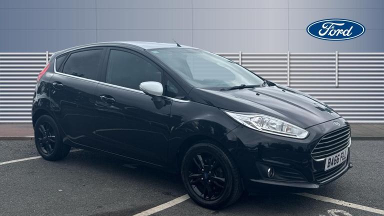 2017 Ford Fiesta 1.25 82 Zetec Black 5dr HATCHBACK PETROL Manual