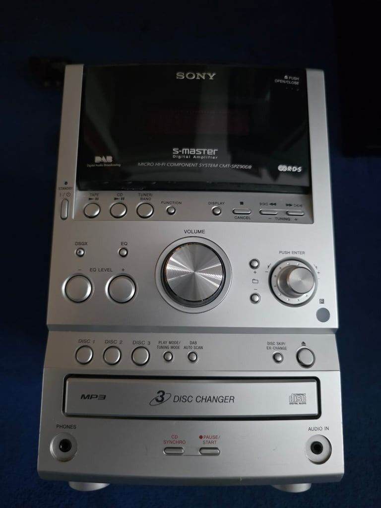 Sony Hi-Fi with DAB Radio and remote control